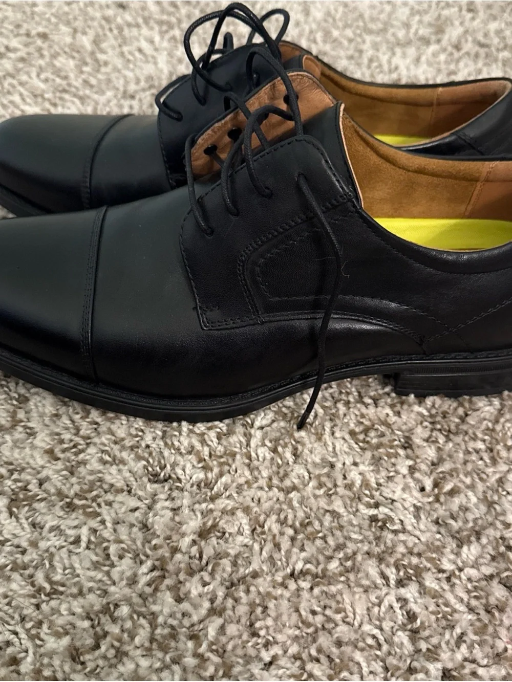 Florsheim polished black